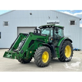 Traktorius "John Deere 6140R", 132 - 166 AG