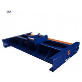 Planiravimo sijos ekskavatoriams 1,9 - 24 t "FK Machinery EPA, EPA-B, EPB, EPB-B, EPC, EPC-B"