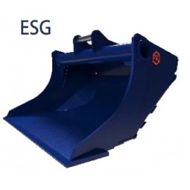 Skandinaviško tipo planiravimo kaušai ekskavatoriams 8,5 - 10 t "FK Machinery ESG, ESG-B"