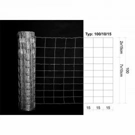 Tinklinės tvoros žemės ūkiui "Supico Medium/15"