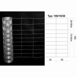 Tinklinės tvoros žemės ūkiui "Supico Medium/30"