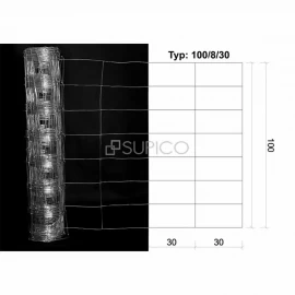 Tinklinės tvoros žemės ūkiui "Supico Light/30"