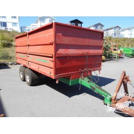 Puspriekabė "Orkel T 120", 12000 kg.