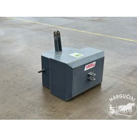 Svoris traktoriui "Pomarol", 1000 kg.