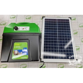 Elektrinis piemuo TITAN A 8000 8.0 J + 25W saulės baterija