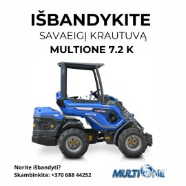 Savaeigis krautuvas "MultiOne 7.2 K", 25 AG