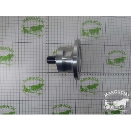 Lėkštinio skutiko lėkštės stebulė, netepama, 4 skylės (guoliavietė su guoliu ir ašele) "OFAS"