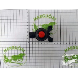 Purkštukasviengubas  be kepurėlių (galvutės persisuka iš apačios, sukasi ant vamzdžio) 7 mm.  "Arag"