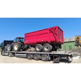 Puspriekabė "Baastrup CTS16", 16000 kg.