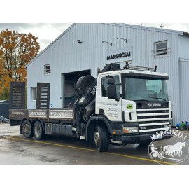 Sunkvežimis su kranu "Scania 114G 340"