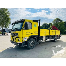 Sunkvežimis su kranu "Volvo FM12"