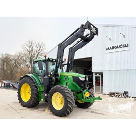 Traktorius "John Deere 6155R", 155 - 202 AG