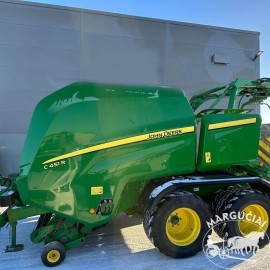 Ruloninis presas su vyniotuvu "John Deere C 451 R"