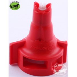 Purkštuko galvutė, dvisrautė, keramikinė, plokščios srovės "Agroplast" 04DK8MS08C2