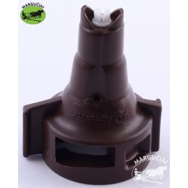 Purkštuko galvutė, dvisrautė, keramikinė, plokščios srovės "Agroplast" 05DK8MS08C2