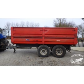 Puspriekabė "Kimadan LBC 120 BT", 12000 kg.