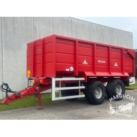 Puspriekabė "Annaburger HTS 20.12", 20000 kg.