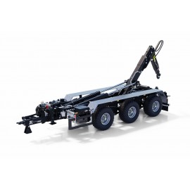 Puspriekabė konteineriui "Pronar T386LH", 24200 kg