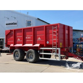 Puspriekabė "Annaburger HTS 20.12", 20000 kg.