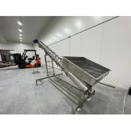 Sraigtiniai transporteriai šaldytoms uogoms "Insortex"