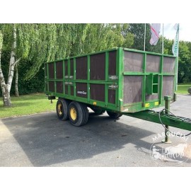 Puspriekabė "GK Maskin 11BP", 11000 kg.