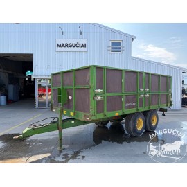 Puspriekabė "GK Maskin 11BP", 11000 kg.