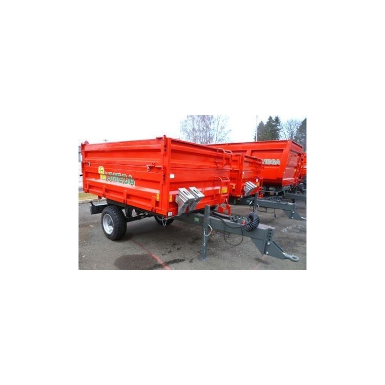 Puspriekabė "UMEGA", 5000 kg. Puspriekabė "UMEGA", 5000 kg.