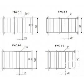 Gates and partitions for calves "Rolstal PKC/FKC"