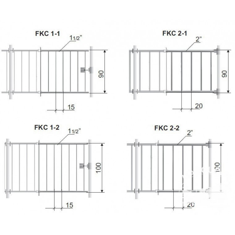 Varteliai ir pertvaros veršeliams "Rolstal PKC/FKC" Varteliai ir pertvaros veršeliams "Rolstal PKC/FKC"