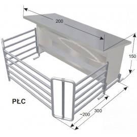 Lauko šėrykla veršeliams "Rolstal PLC-1"