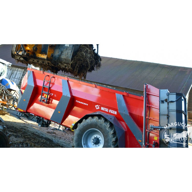 Manure shaker "MetalFach", 18000 kg. Sale of new and used