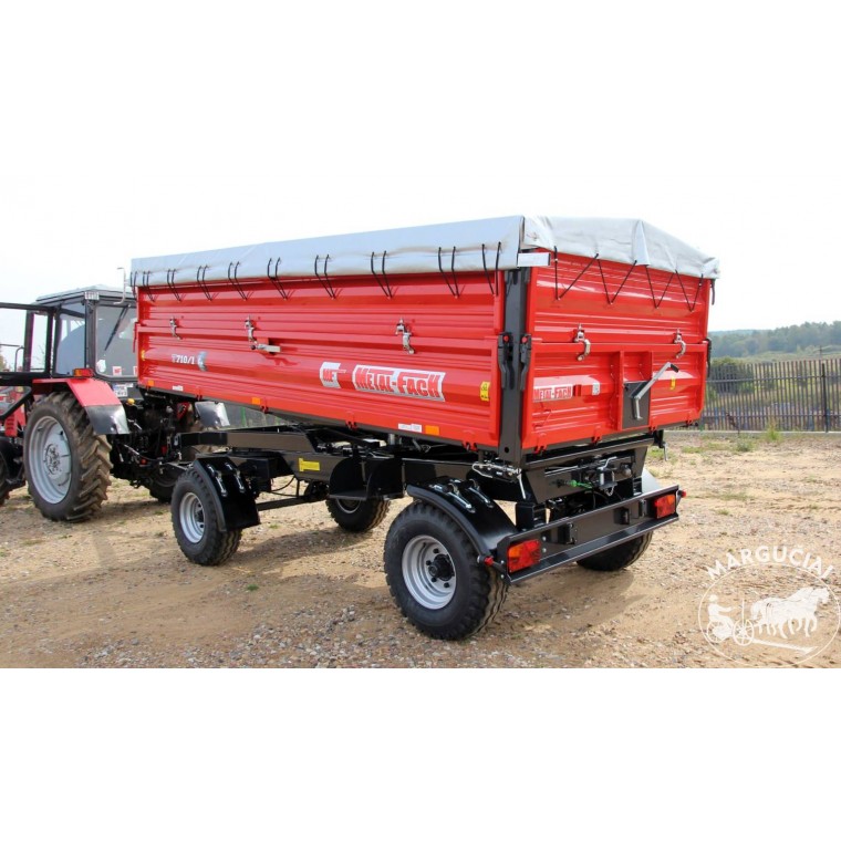 Priekabos "Metal-Fach", 6000 kg. Priekabos "Metal-Fach", 6000 kg.