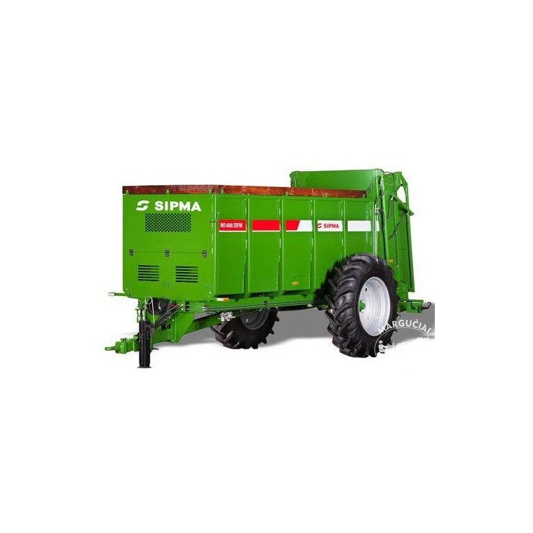 Mėšlo kratytuvas "Sipma", 6000 kg. Mėšlo kratytuvas "Sipma", 6000 kg.