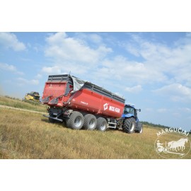 Puspriekabė "Metal-Fach T951/2", 27000 kg
