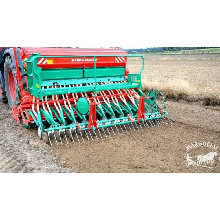 Vertikali žemės dirbimo freza su sėjamąja "Agro-Masz" Vertikali žemės dirbimo freza su sėjamąja "Agro-Masz"