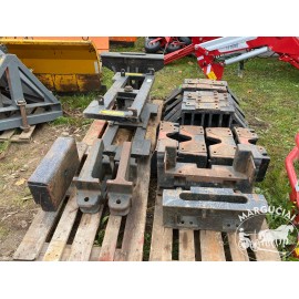 Laikikliai priekiniams svoriams "Case"