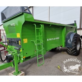Mėšlo kratytuvas "Pronar NV161/5", 7750 kg.