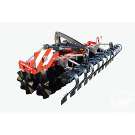 Priekiniai lėkštiniai agregatai sekliam įdirbimui "DA Landtechnik Dragon Front, Hydro"