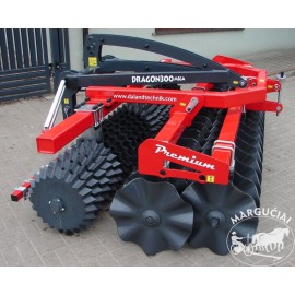 Priekiniai lėkštiniai agregatai sekliam įdirbimui "DA Landtechnik Dragon Mega"